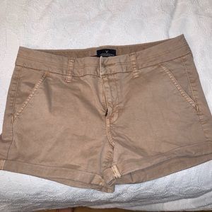 American Eagle khaki shorts size 8